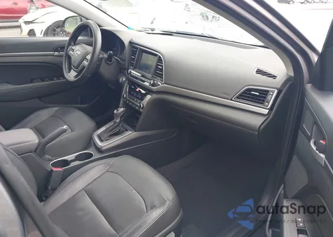 2018 Hyundai Elantra Limited from USA, damaged, VIN 5NPD84LF3JH351068